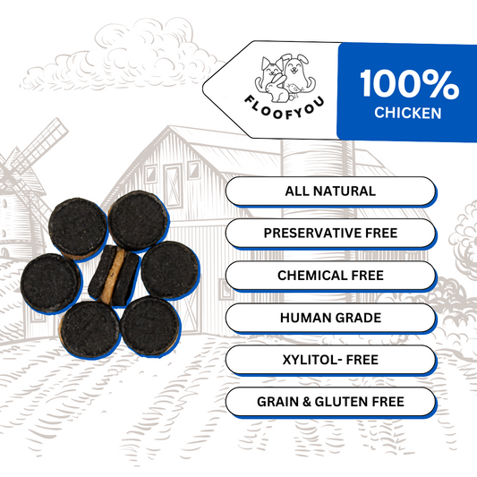 Mini FI-Oreo Chicken Dog Treat