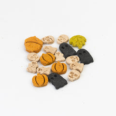 Halloween Hamper with tiny Pumpkin bucket - Treats, Snacks & Cookies for Dogs & Cats