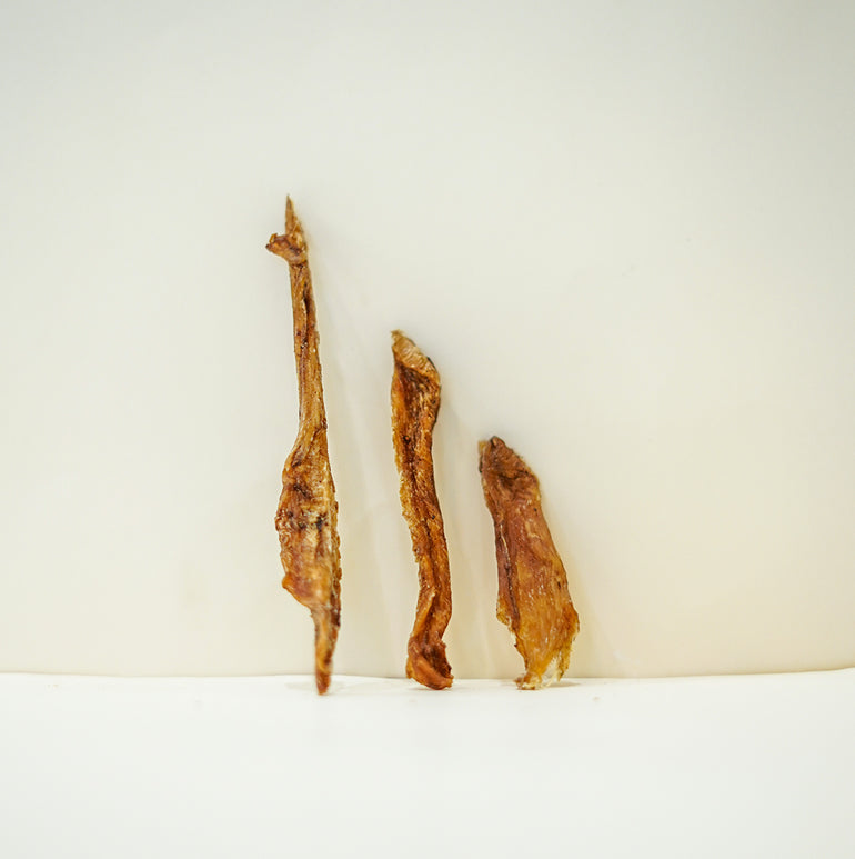 Chicken Cinnamon Jerky Strips Dehydrated Natural Healthy Dog Treat