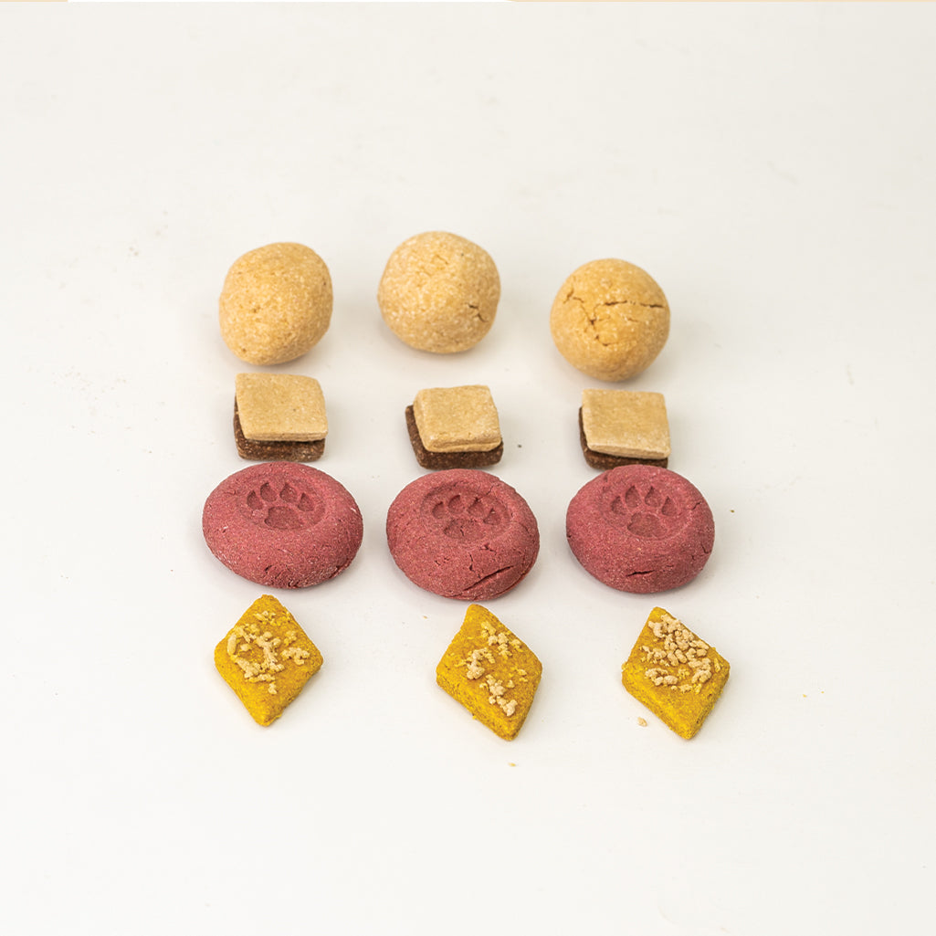 Desi Mithai Box & Desi Namkeen Box Treats, Snacks & Cookies for Dogs PURE VEG