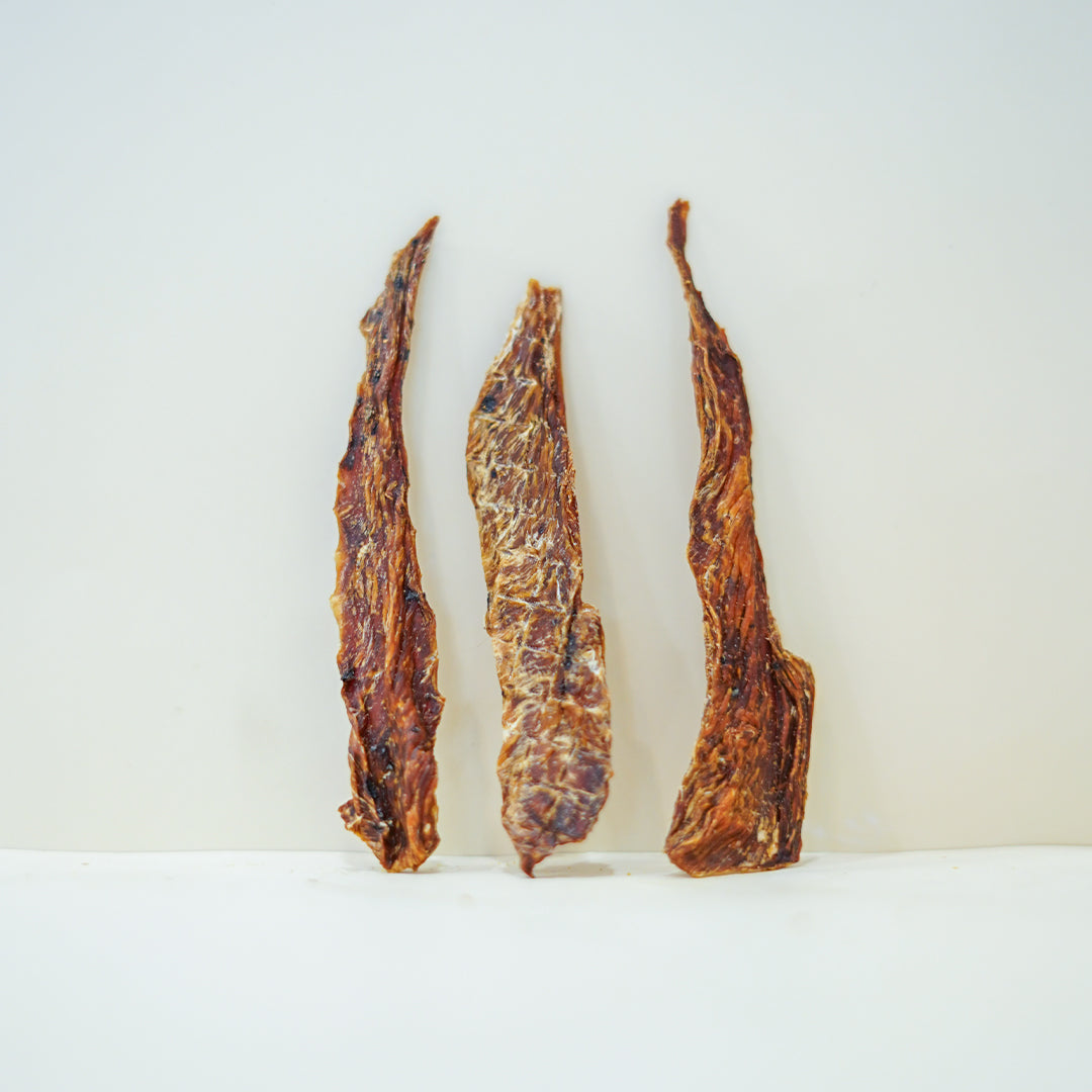 Chicken Blueberry Yogurt Jerky Strips Dehydrated Natural Healthy Cat Treat
