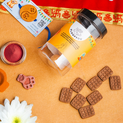 Pawbandhan Hamper Veg Treats, Snacks & Cookies for Rabbits, Guinea-Pigs, Hamsters & Small animals