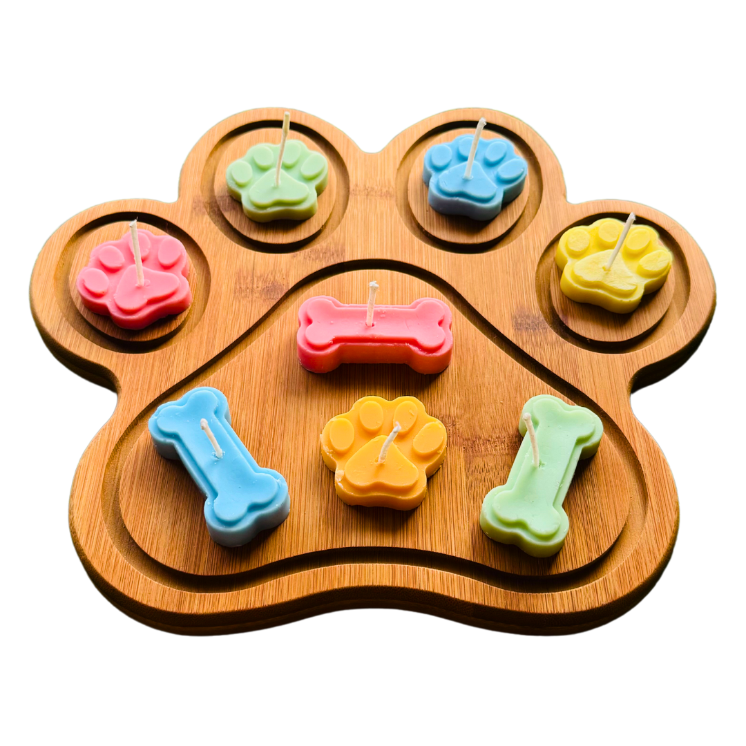 Scented Candles - Paw & Bone Shape