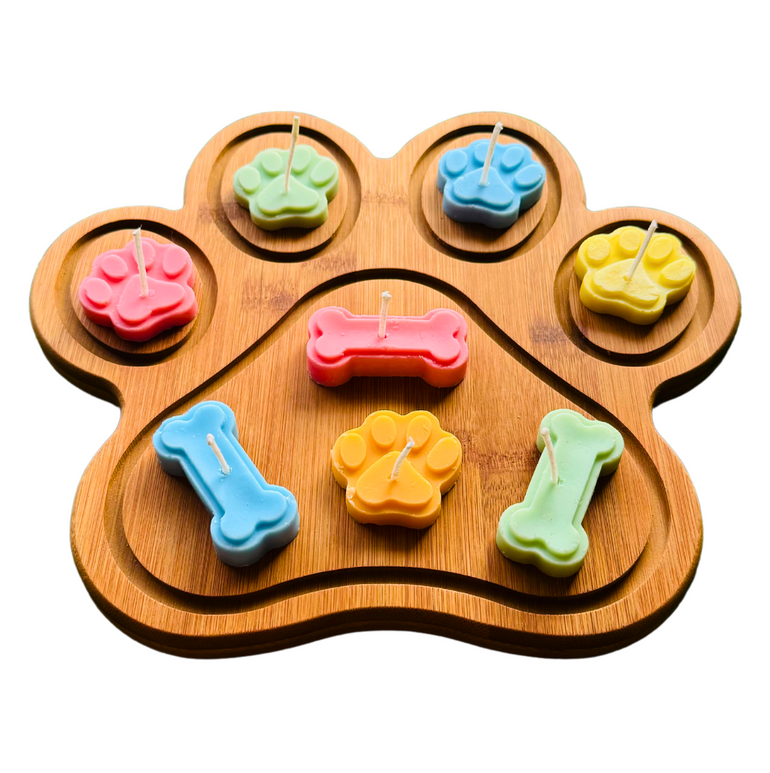 Scented Candles - Paw & Bone Shape