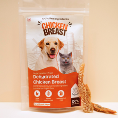 Chicken Breast Jerky Strips Dehydrated Natural Healthy Dog Treat