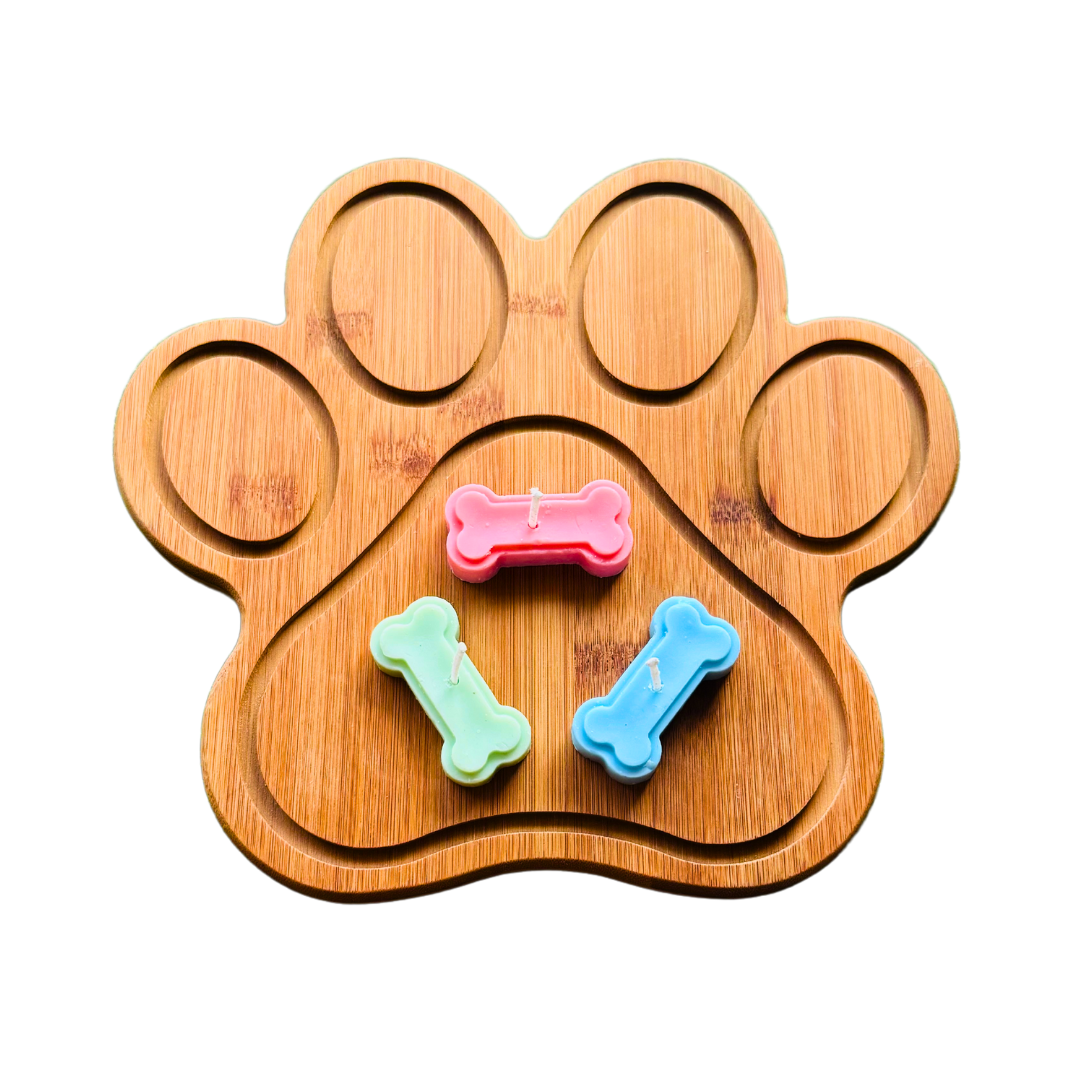 Scented Candles - Paw & Bone Shape