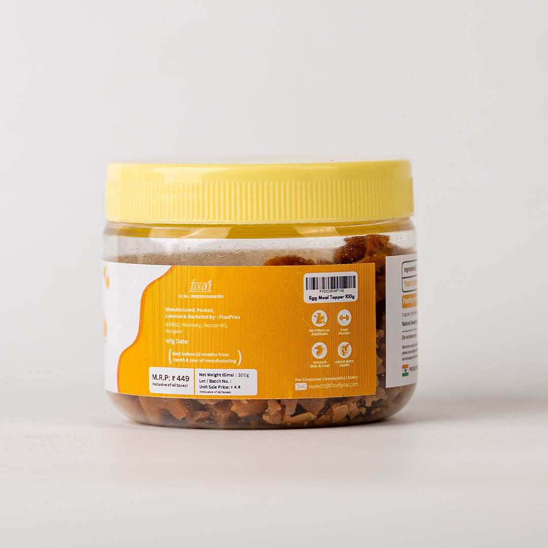 Egg Food Topper Meal Seasoning Natural Healthy for Dogs