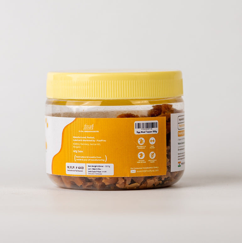 Egg Food Topper Meal Seasoning Natural Healthy for Dogs