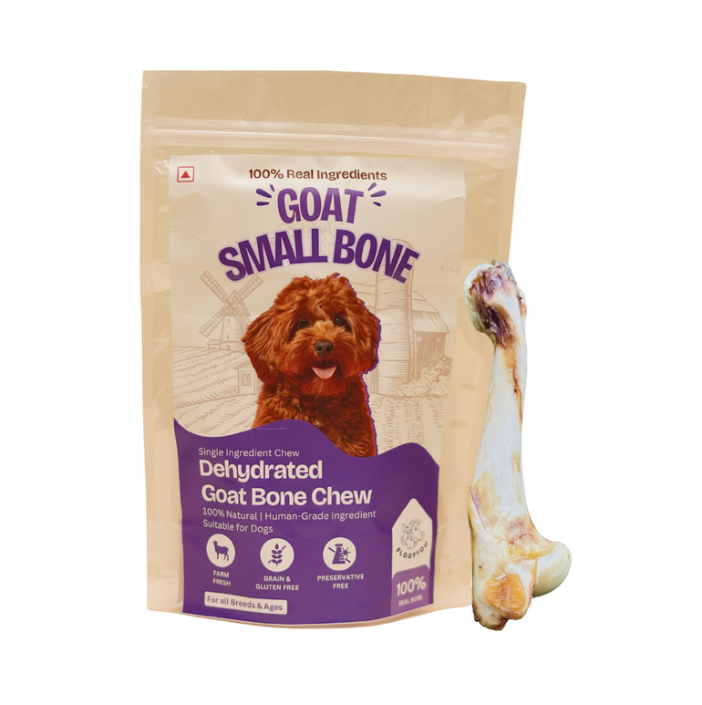 Goat Marrow Bone Chew Dehydrated Natural Healthy Dog Treat