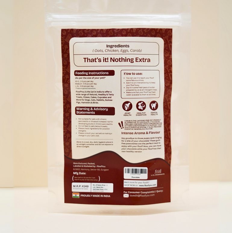 Pawcolate Mini Bars - Chocolate for Dogs