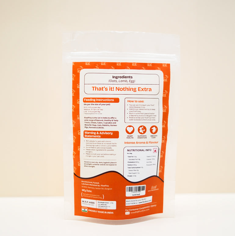 Lamb Mutton Goat Small Natural Healthy Dog Treat, Cookies, Biscuits & Snacks for Training
